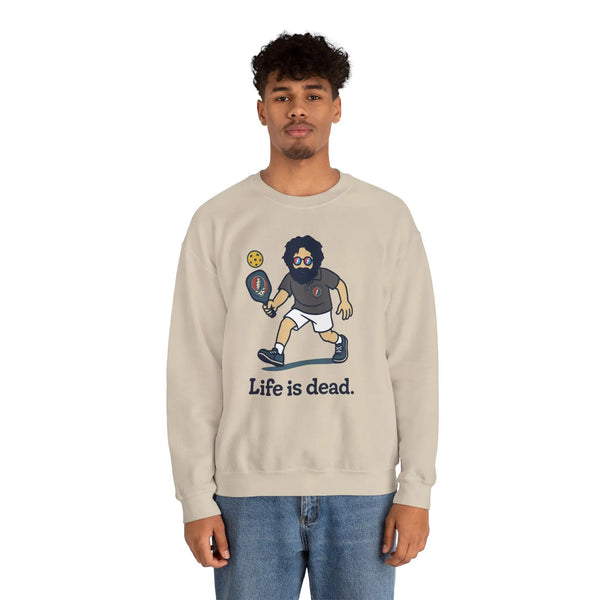 Grateful Dead - Jerry's in A Pickle | Life is dead. Crewneck Sweatshirt - StealieShop